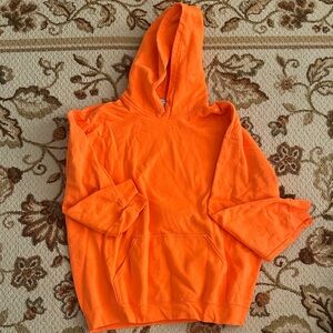 Vibrant Orange Hoodie